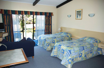 Motel accommodation, twin unit, Motueka